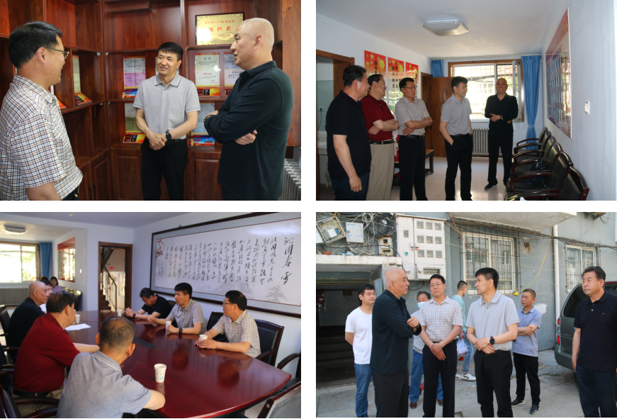 庄爱新局长对军休服务网络建设和示范创建工作进行检查指导