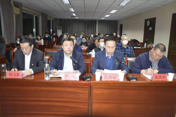 市生态环境局二级调研员张自强同志和局党组成员,副局长孙宝顺同志